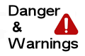 Lara Danger and Warnings